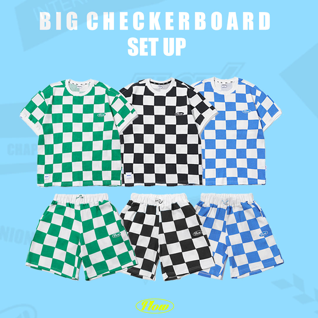 [23S/S]WAFFLE CHECKERBOARD SET UP